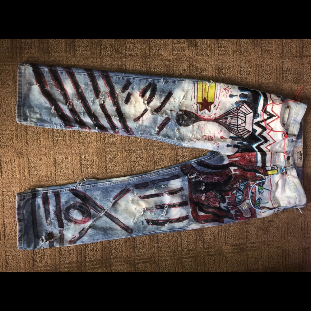 Custom Made Jeans 5+ Hours of Art
